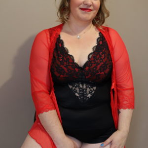 Night set top Grenat