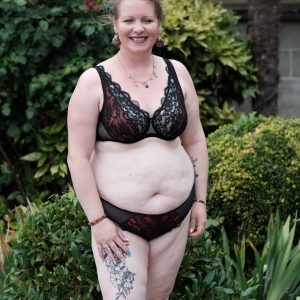 Bralette Grande taille Grenat