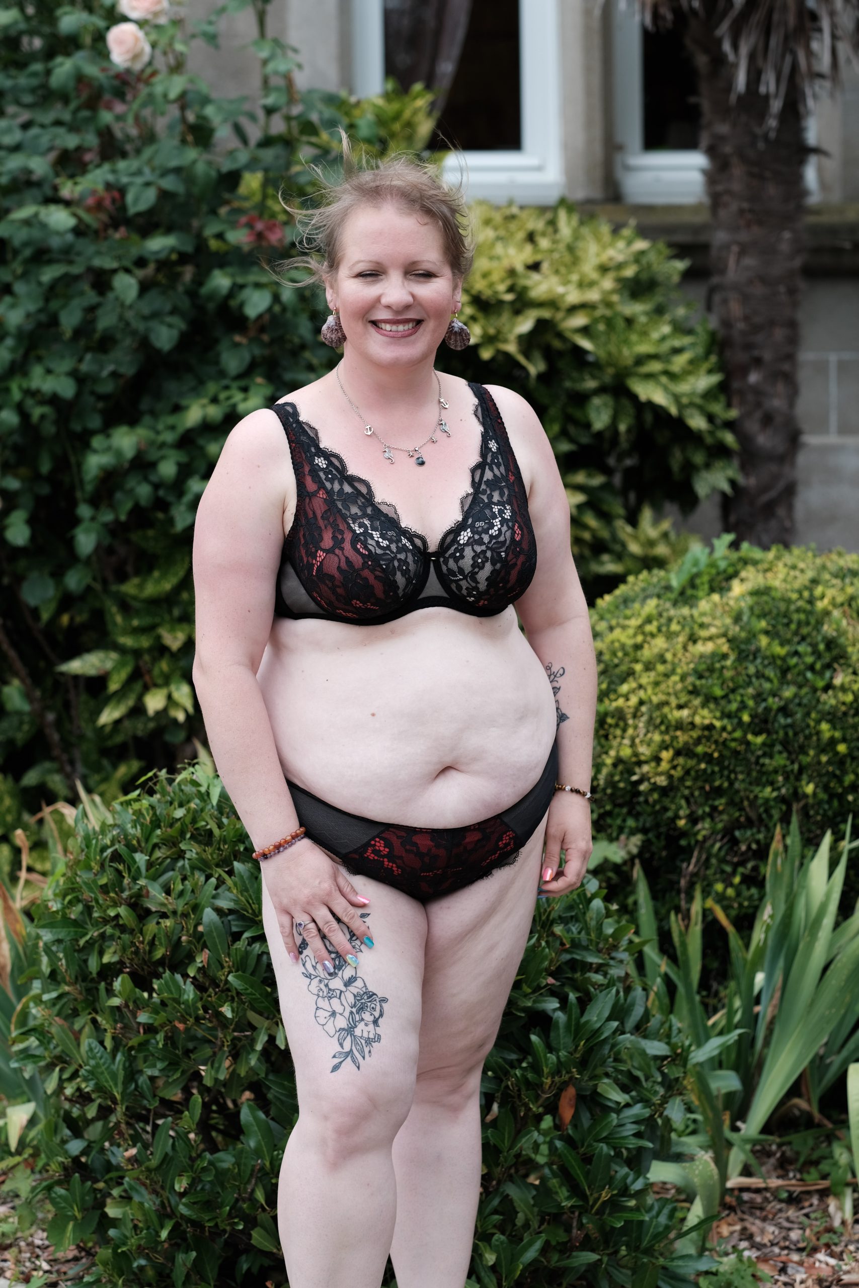 Bralette Grande taille Grenat