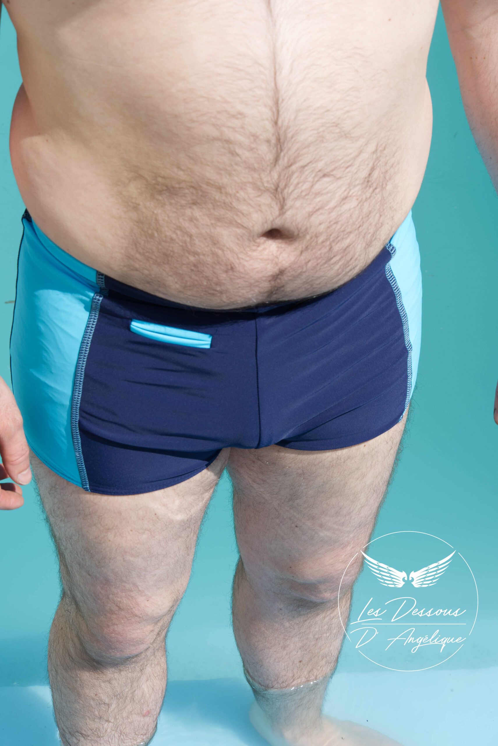 Boxer Bain Homme Bleu Marine Plage et Piscine – Image 5