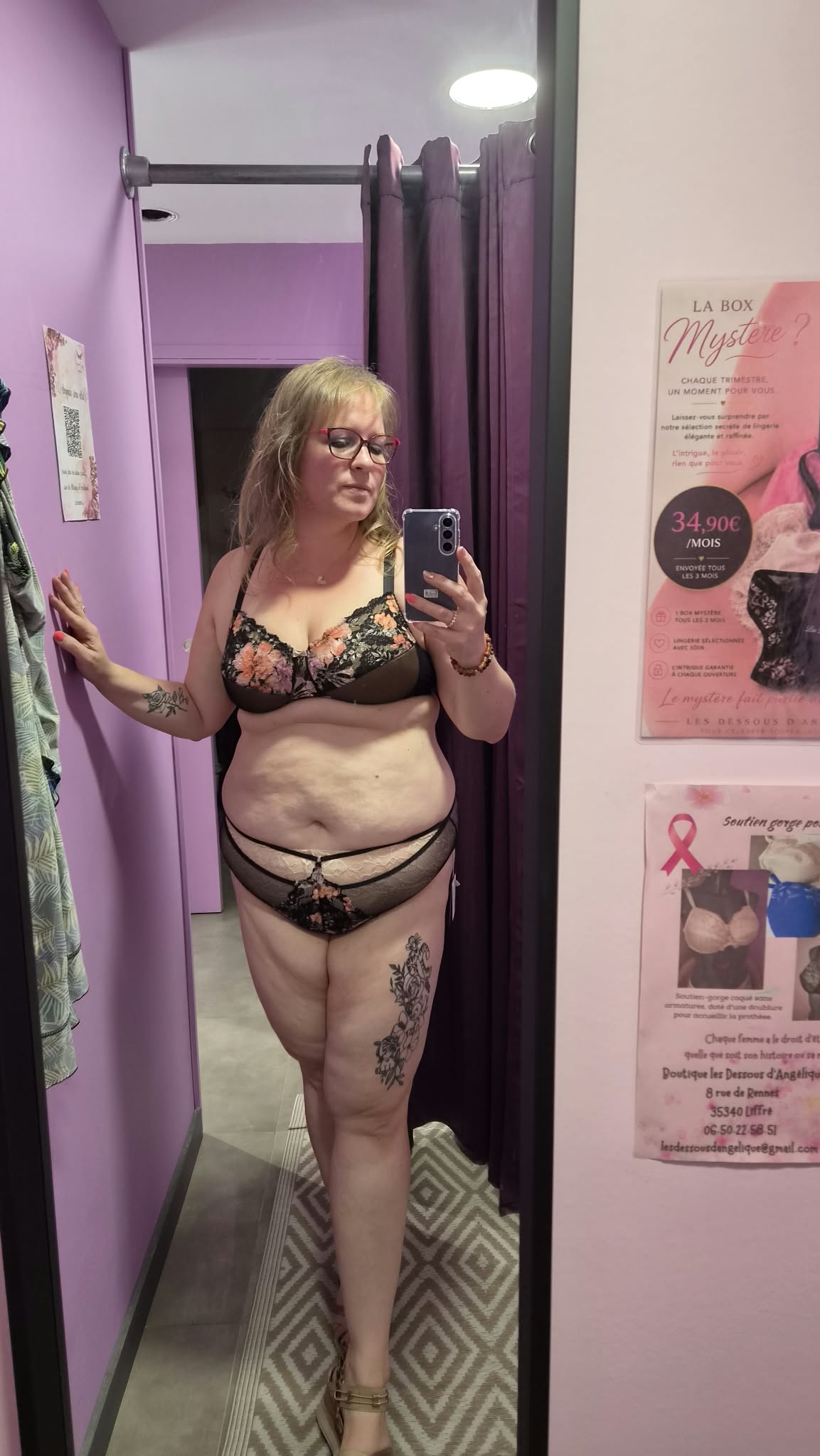 Soutien-gorge post-mastectomie Cornaline avec poche pour prothèse